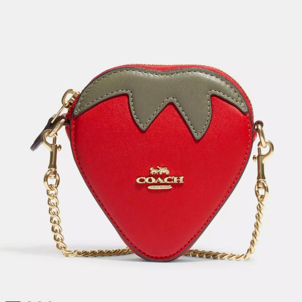 Strawberry Coin Case